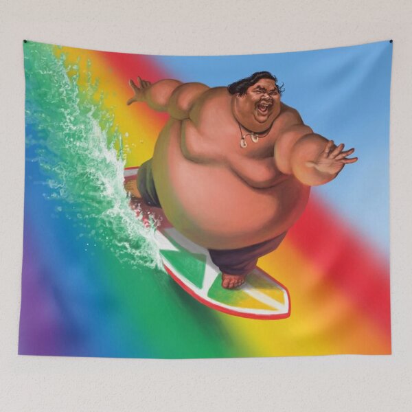 Item preview, Israel Kamakawiwoʻole "IZ" Surfing  designed and sold by slinkraz.