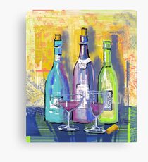 Wine Wine Wine Canvas Print