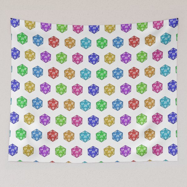 Item preview, D20 - White designed and sold by JoanNinjaHen.