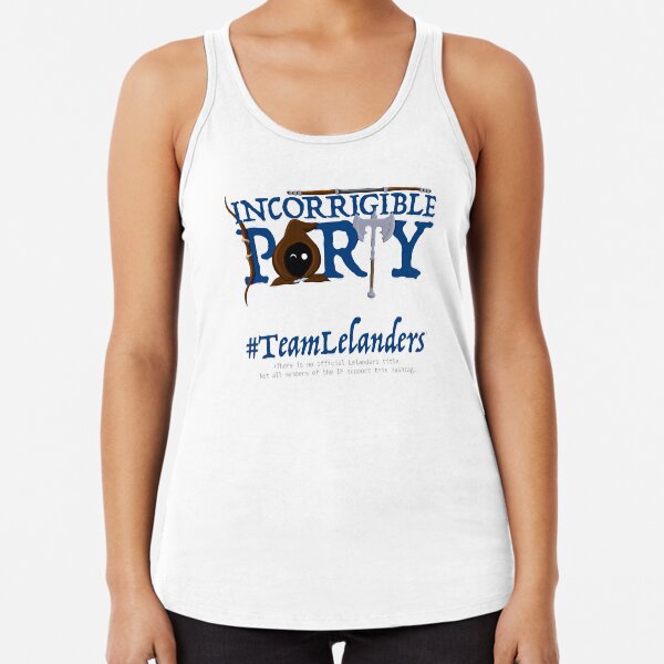 Incorrigible Party - Team lelanders Racerback Tank Top