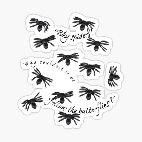Ron Weasley "loves" spiders. Sticker