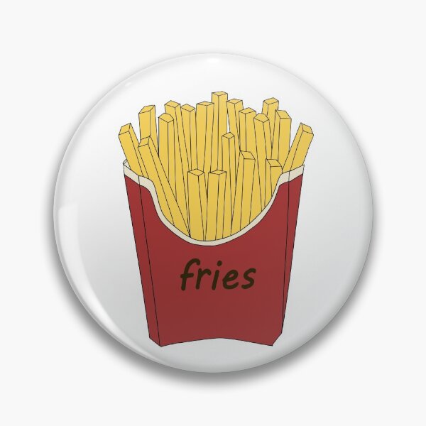 Item preview, French fries designed and sold by BreadCrumbBird.