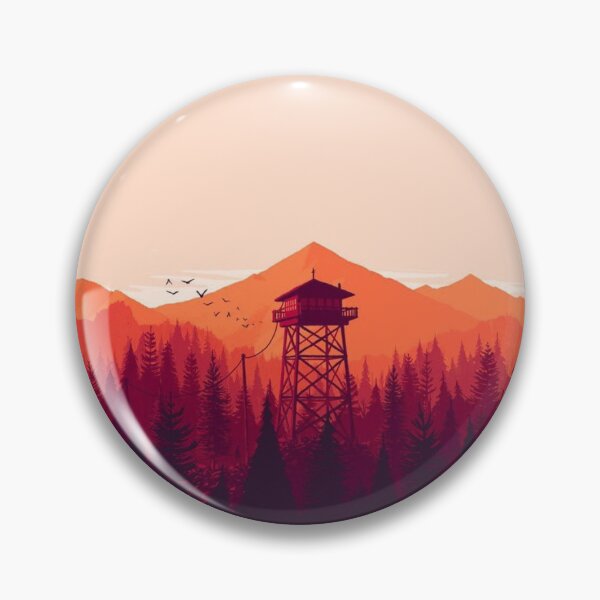 Item preview, Firewatch Background designed and sold by MumblesM.