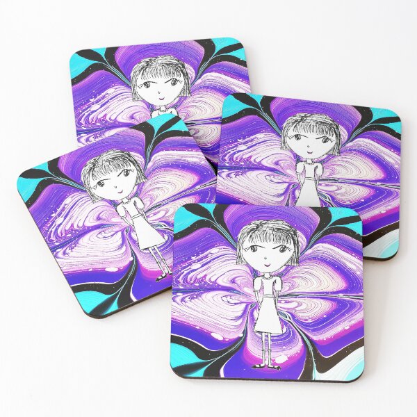 Item preview, Aria Girl paiting by Elisavet designed and sold by azimaplace.