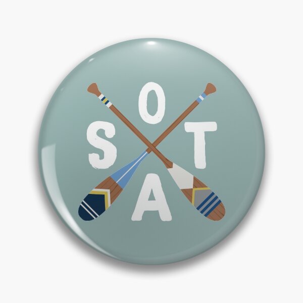 Item preview, Paddle Minnesota, SOTA Lake Life Painted Oars designed and sold by GreatLakesLocal.