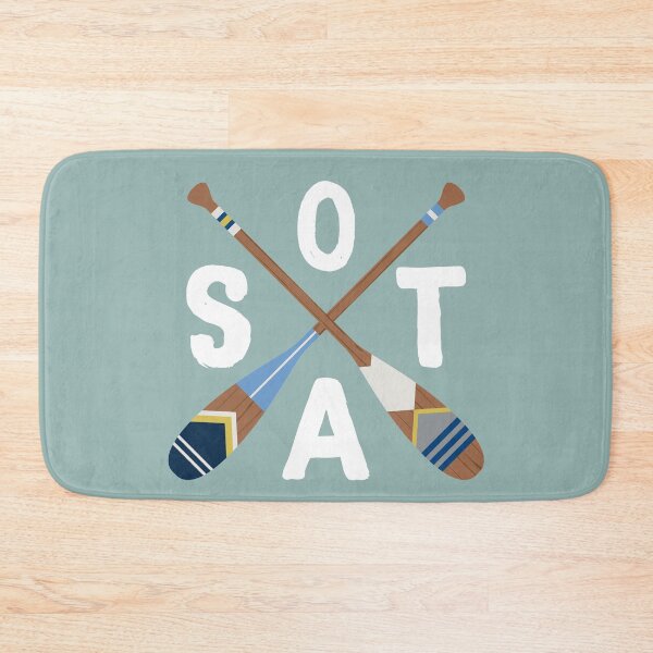 Item preview, Paddle Minnesota, SOTA Lake Life Painted Oars designed and sold by GreatLakesLocal.