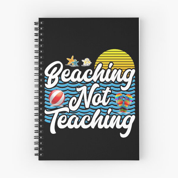 Item preview, Beaching Not Teaching Funny Teacher Summer designed and sold by inkedtee.