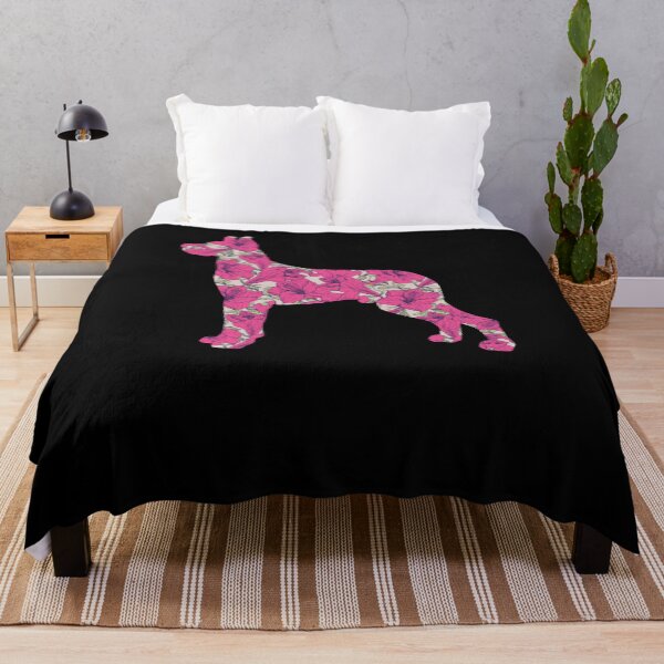 Item preview, GREAT DANE DOG ART DECORATIVE AMARYLLIS FLOWER FLORAL GIFT FOR LADY designed and sold by alaechamlal.