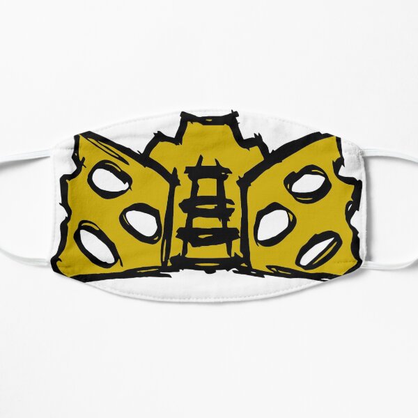 Vahi Sketch (Gold) Flat Mask