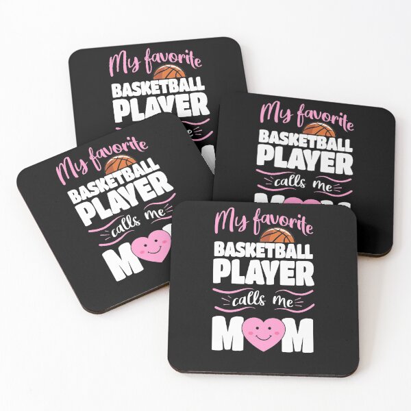 Item preview, My Favorite Basketball Player Calls Me Mom designed and sold by Funny Shirts Matter.