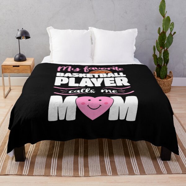Item preview, My Favorite Basketball Player Calls Me Mom designed and sold by Funny Shirts Matter.
