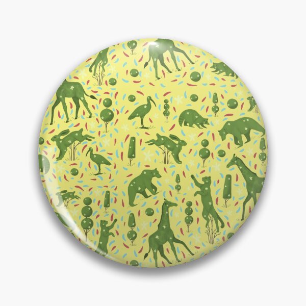 Item preview, Animal Topiary | Pattern | Digital Illustration designed and sold by erilaurenart.