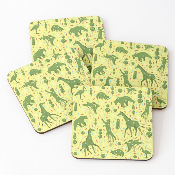 Item preview, Animal Topiary | Pattern | Digital Illustration designed and sold by erilaurenart.