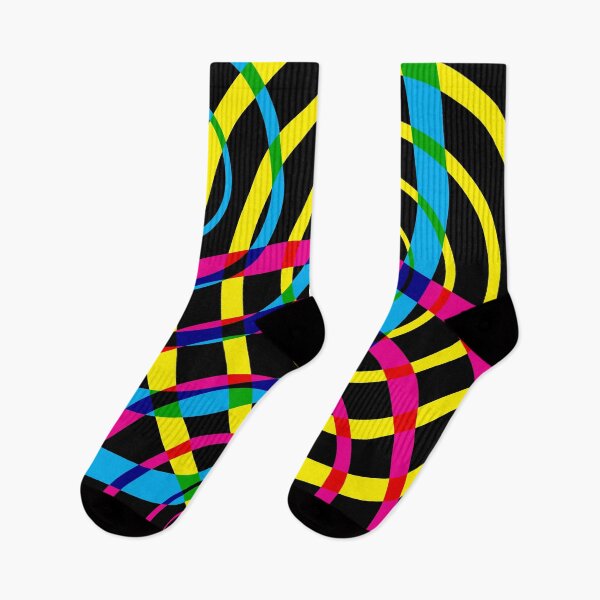 Item preview, CMYK ripples (black) designed and sold by animinimal.