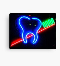 Brush YourTeeth Canvas Print