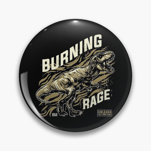 Item preview, Burning Rage - Unleash Your Inner Beast designed and sold by flipper42.