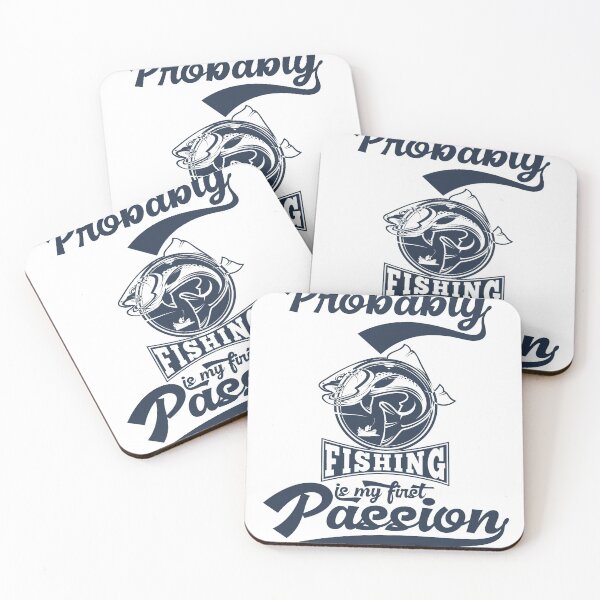Item preview, Fishing Is My First Passion designed and sold by dinadesign.