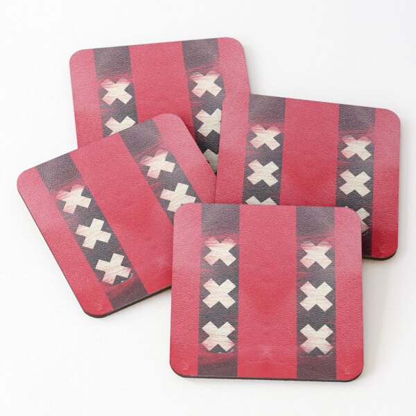 Item preview, Amsterdam flag leather designed and sold by filippobassano.