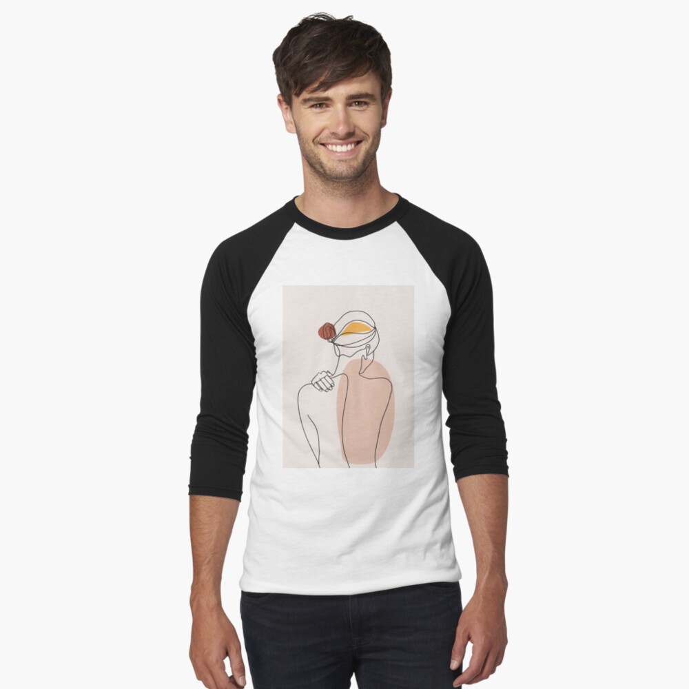 Item preview, Baseball ¾ Sleeve T-Shirt designed and sold by millamix.