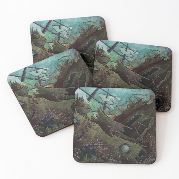 Item preview, Underwater Shipwreck designed and sold by TaylorRoseArt.