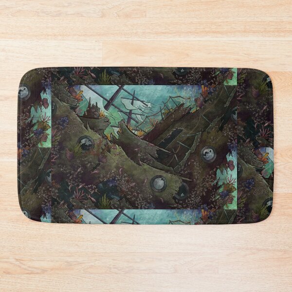 Item preview, Underwater Shipwreck designed and sold by TaylorRoseArt.