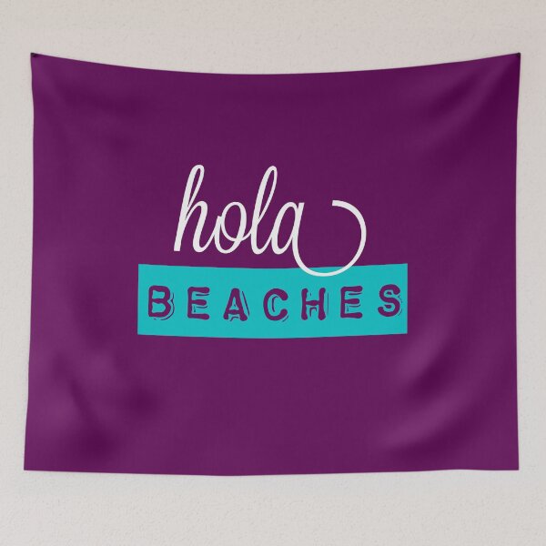 Item preview, Hola Beaches designed and sold by bubbliciousart.
