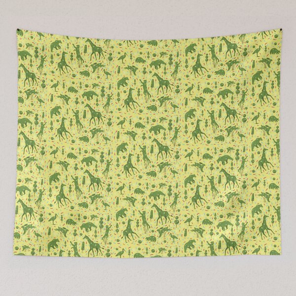 Item preview, Animal Topiary | Pattern | Digital Illustration designed and sold by erilaurenart.