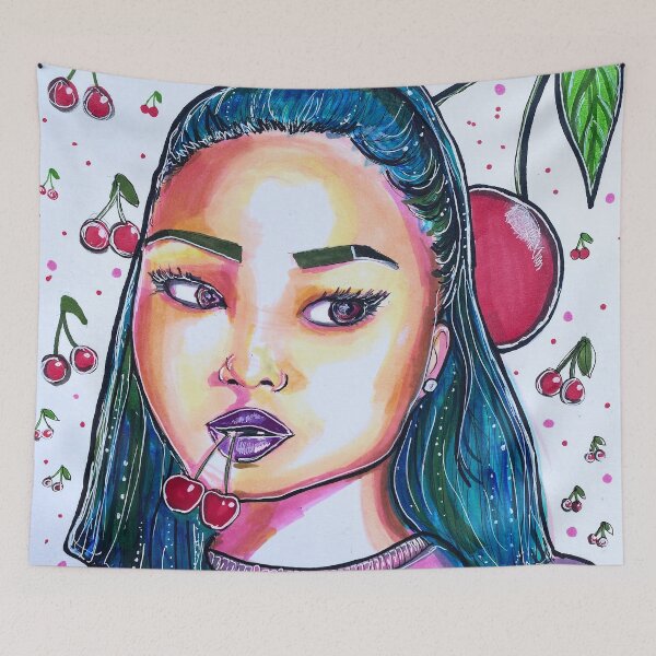Item preview, Cherry Girl  designed and sold by MaiaSimone.