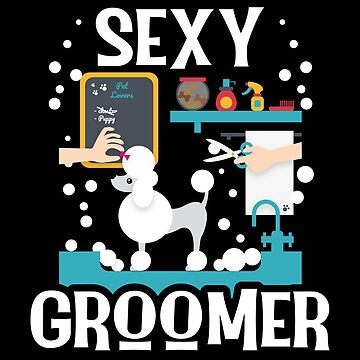 Proud Dog Groomer Furologist Leggings For Women. Pet Grooming