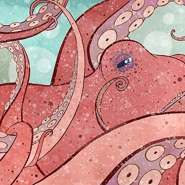 Artwork thumbnail, Tangled Ocean Octopus by TaylorRoseArt