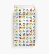 Emoji-Regenbogen Bettbezug