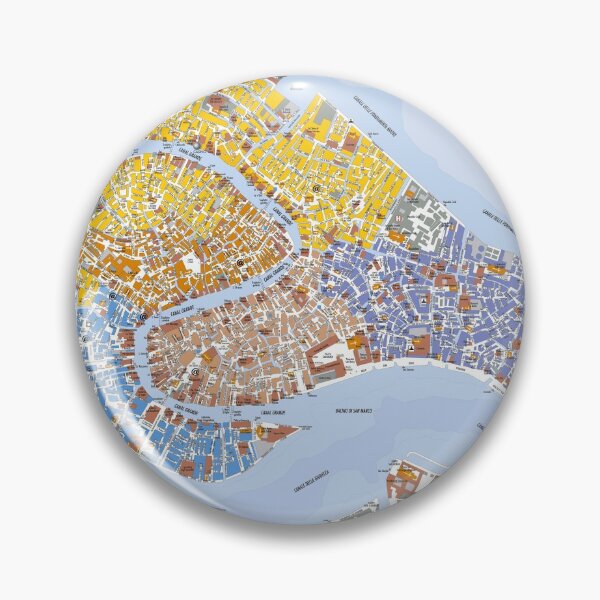 Item preview, Old Vintage map of Venice Italy  designed and sold by monamooon.