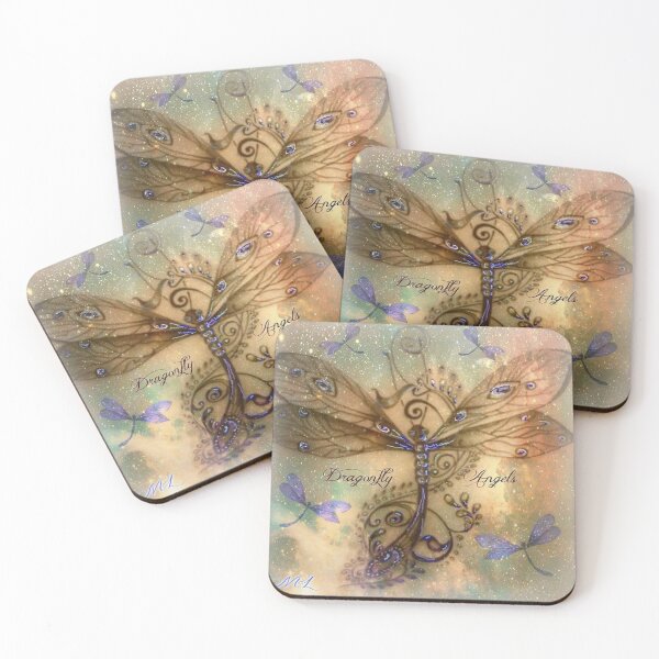 Item preview, DRAGONFLY ANGELS designed and sold by Marie Leblanc.