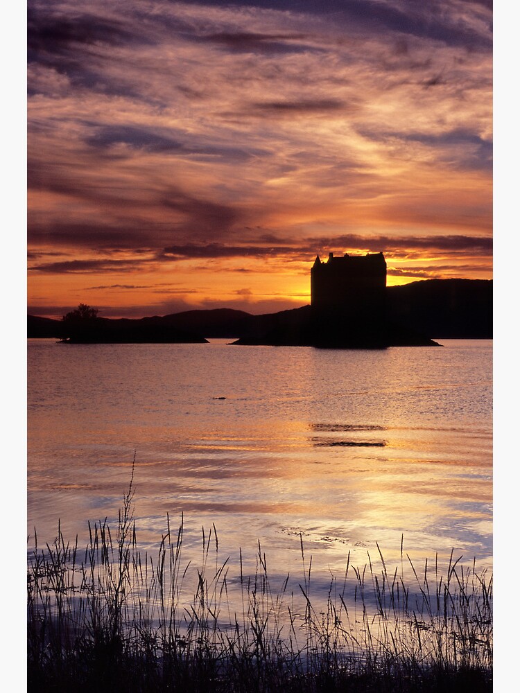 Thumbnail 3 of 3, Art Print, Sunset, Castle Stalker designed and sold by sjbowen.