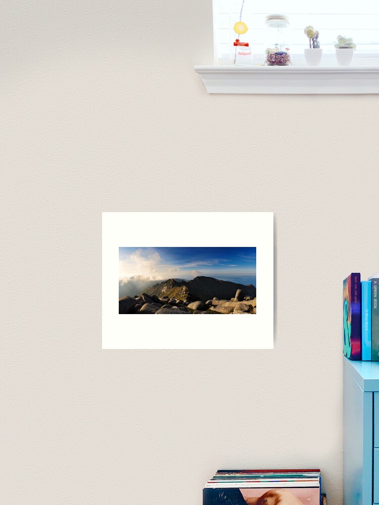 Thumbnail 2 of 3, Art Print, North Goatfell from Goatfell designed and sold by sjbowen.