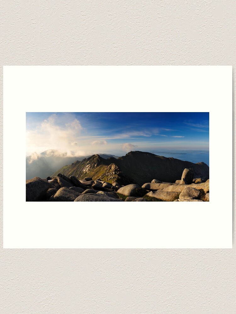 Thumbnail 1 of 3, Art Print, North Goatfell from Goatfell designed and sold by sjbowen.