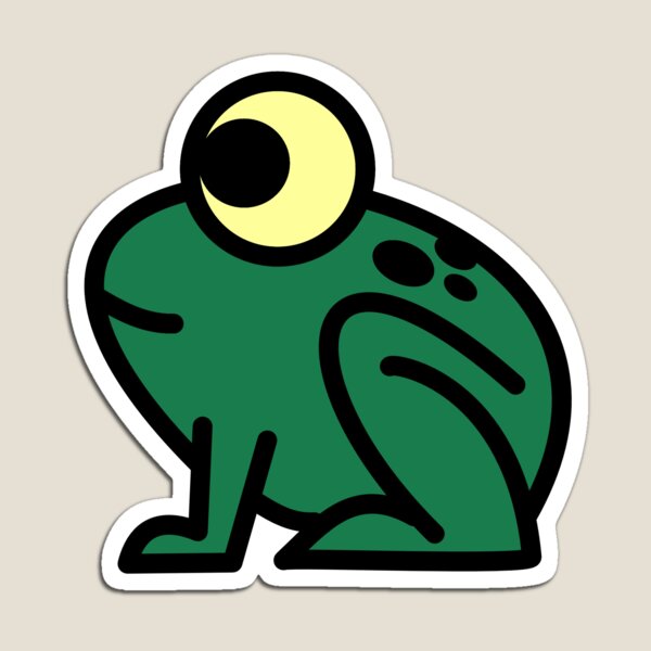 Aperçu de l'œuvre Little Green Frog créée et vendue par SpikeysStudio.