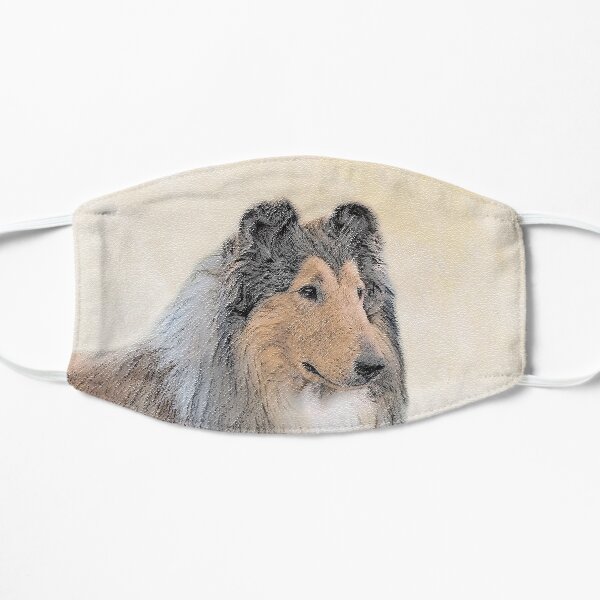 Collie (Rough) Flat Mask