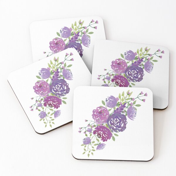 Item preview, Purple Flowers  designed and sold by YourStuff co..