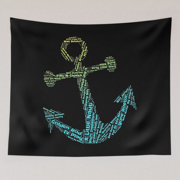 Item preview, Naughty Nautical Names Nauti Boat Names Design designed and sold by KoolMoDee.