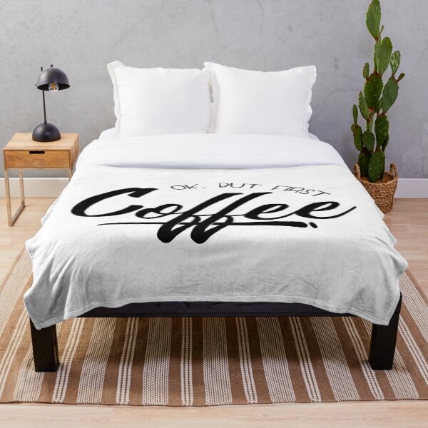 Item preview, Ok, But First Coffee designed and sold by GraphikNook.