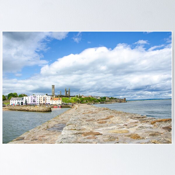 St Andrews Harbour, Fife,From The Wall Poster