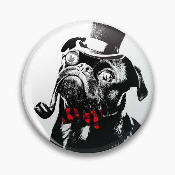 Item preview, Classy Pug designed and sold by bad-shiba.
