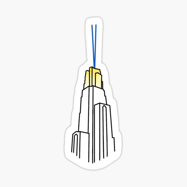 Item preview, cathedral of learning victory lights designed and sold by ekmdesigns.