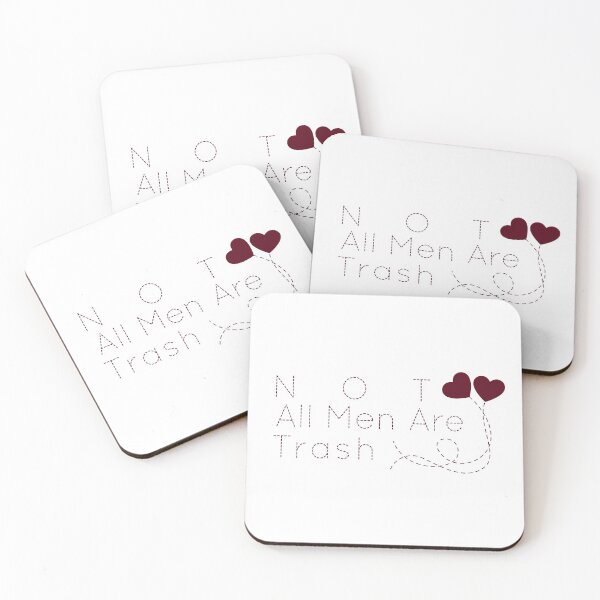 Item preview, NOT All Men Are Trash Cute Gift For Men Graphic - funny gift idea for boyfriend, funny gift idea for girlfriend, gift idea for summer, Gift Idea For Lovers designed and sold by MJLdesigns.