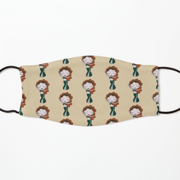 Red Haired Bellydancer Kids Mask