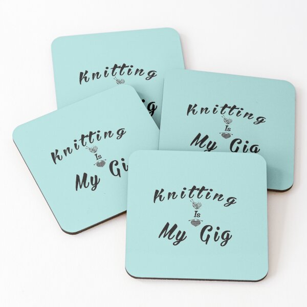 Item preview, Knitting Is My Gig:Funny Handicraft Needlework Gift Idea. designed and sold by cutitoutsir.