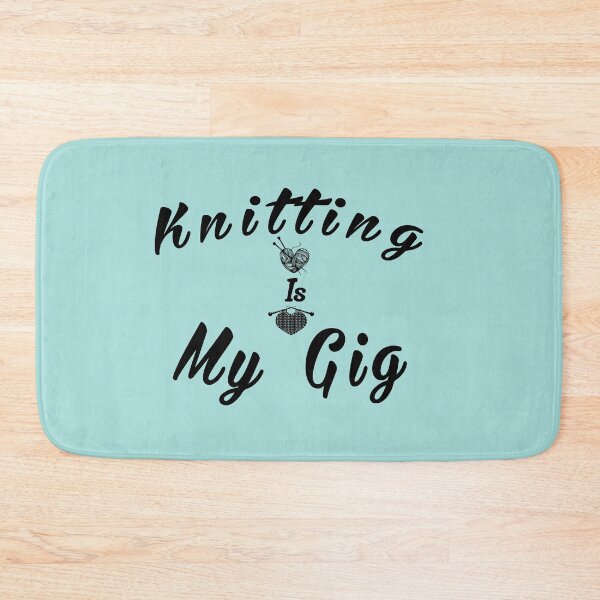 Item preview, Knitting Is My Gig:Funny Handicraft Needlework Gift Idea. designed and sold by cutitoutsir.