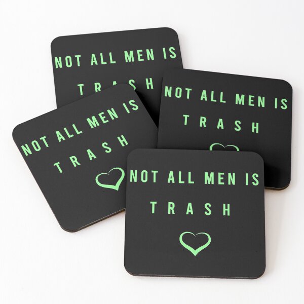 Item preview, NOT All Men Is Trash Cute Gift For Men Graphic - funny gift idea for boyfriend, funny gift idea for girlfriend, gift idea for summer, Gift Idea For Lovers designed and sold by MJLdesigns.