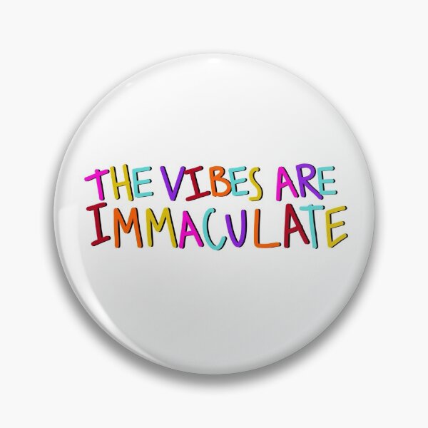 Item preview, The Vibes are Immaculate designed and sold by Hayley Meyer.